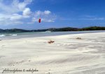 Kiteboarding in calaguas