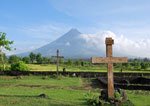 Cagsawa Ruins and Mayon Volcano