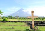 Cagsawa Ruins and Mayon Volcano