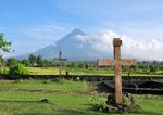 Cagsawa Ruins and Mayon Volcano