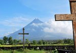 Cagsawa Ruins and Mayon Volcano