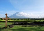 Cagsawa Ruins and Mayon Volcano