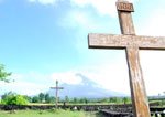 Cagsawa Ruins and Mayon Volcano