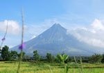 Cagsawa Ruins and Mayon Volcano
