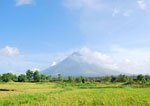Cagsawa Ruins and Mayon Volcano