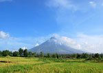 Cagsawa Ruins and Mayon Volcano