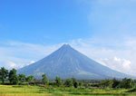 Cagsawa Ruins and Mayon Volcano