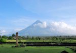 Cagsawa Ruins and Mayon Volcano
